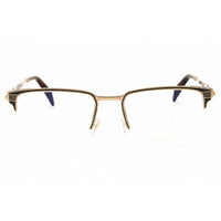 Chopard Men's Eyeglasses - Shiny Grey/Gold Metal Round Half Rim Frame | VCHL20 02A8 ,