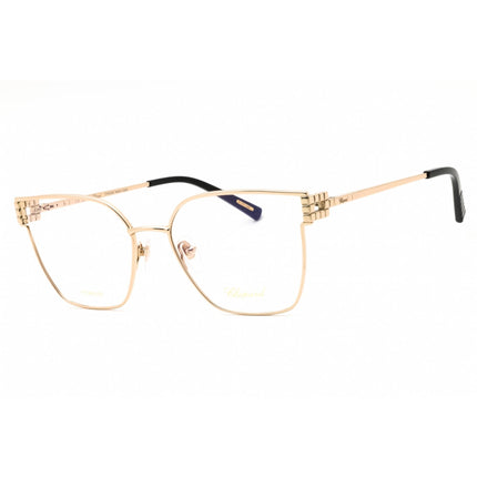 Chopard Women's Eyeglasses - Shiny Rose Gold Metal Rectangular Frame | VCHL58M 0300 ,