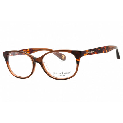 Christian Lacroix Women's Eyeglasses - Noisette Brown Plastic Frame | CL1063 155 ,