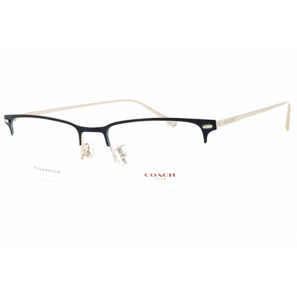 Coach Men's Eyeglasses - Dark Navy Blue Titanium Half Rim Frame | 0HC5172T 9437 ,