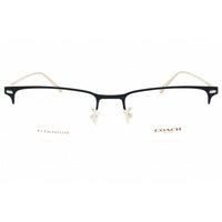 Coach Men's Eyeglasses - Dark Navy Blue Titanium Half Rim Frame | 0HC5172T 9437 ,