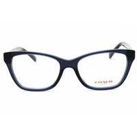 Coach Women's Eyeglasses - Transparent Blue Acetate Cat Eye Frame | 0HC6196U 5714 ,