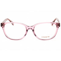 Coach Women's Eyeglasses - Transparent Pink/Powder Grey Oval Frame | 0HC6224U 5782 ,