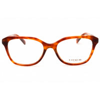 Coach Women's Eyeglasses - Tortoise Orange Acetate Rectangular Frame | 0HC6244U 5774 ,