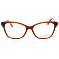 Coach Women's Eyeglasses - Hazelnut Brown Acetate Cat Eye Frame | 0HC6246U 5841 ,
