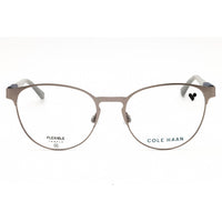 Cole Haan Unisex Eyeglasses - Gunmetal Grey Metal Round Full Rim Frame | CH4522 033 ,