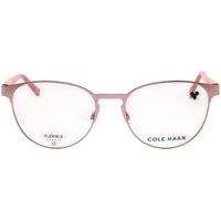 Cole Haan Unisex Eyeglasses - Rose Gold Metal Round Full Rim Frame | CH4522 770 ,