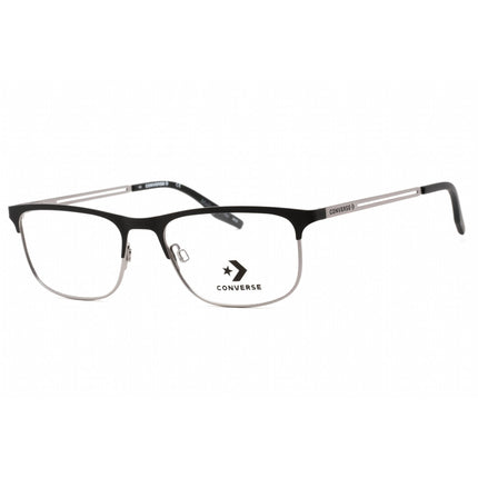 Converse Men's Eyeglasses - Matte Black Rectangular Full Rim Frame | CV1000 001 ,