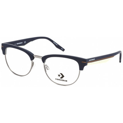 Converse Men's Eyeglasses - Mate Obsidian Metal Oval Full Rim Frame | CV3006 411 ,