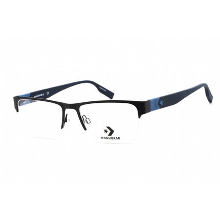 Converse Men's Eyeglasses - Matte Obsidian Metal Rectangular Frame | CV3009 411 ,