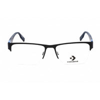Converse Men's Eyeglasses - Matte Obsidian Metal Rectangular Frame | CV3009 411 ,