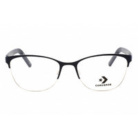 Converse Women's Eyeglasses - Matte Obsidian Metal Rectangular Frame | CV3017 411 ,