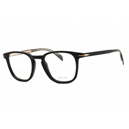 David Beckham Unisex Eyeglasses - Round Shape Plastic Full Rim | DB 1050 0807 00 ,
