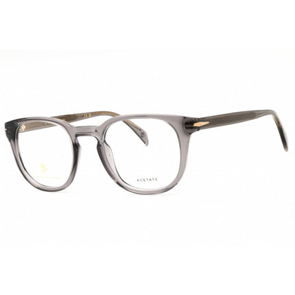 David Beckham Unisex Eyeglasses - Round Shape Plastic Full Rim | DB 1072 0KB7 00 ,