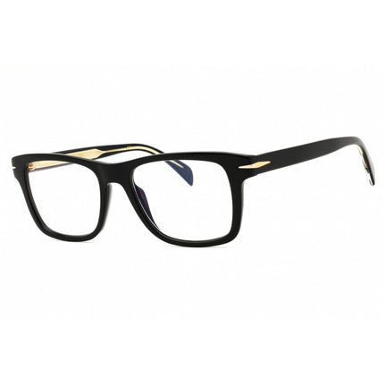 David Beckham Unisex Eyeglasses - Rectangular Plastic Full Rim | DB 1073/BB 02M2 00 ,