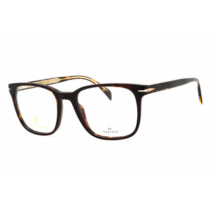 David Beckham Unisex Eyeglasses - Rectangular Plastic Full Rim | DB 1083 0086 00 ,