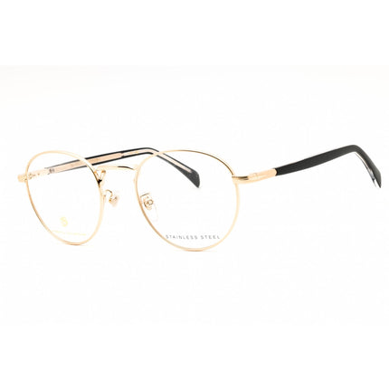David Beckham Unisex Eyeglasses - Round Shape Metal Full Rim Frame | DB 1127 0RHL 00 ,