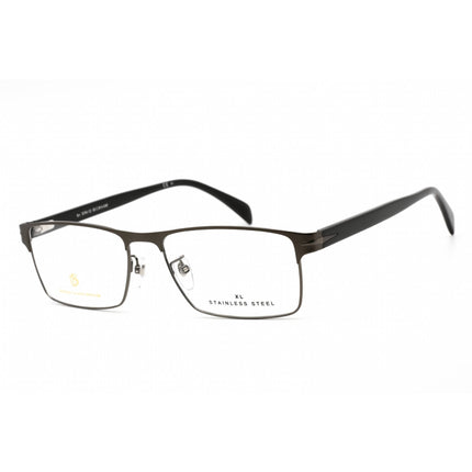 David Beckham Unisex Eyeglasses - Rectangular Shape Metal Full Rim | DB 7015 Y81 00 ,