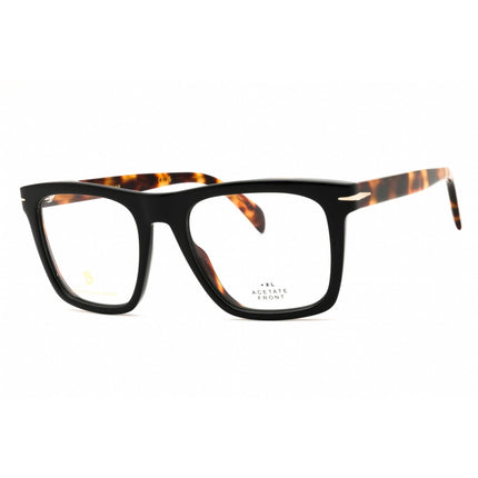 David Beckham Unisex Eyeglasses - Rectangular Plastic Full Rim | DB 7020 0WR7 00 ,