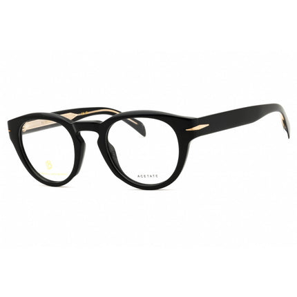 David Beckham Unisex Eyeglasses - Round Shape Plastic Full Rim | DB 7114 0807 00 ,