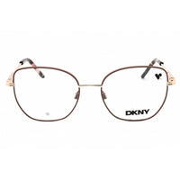 DKNY Unisex Eyeglasses - Cat Eye Taupe/Rose Gold Metal Full Rim Frame | DK1034 272 ,