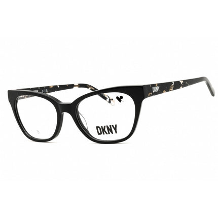 DKNY Unisex Eyeglasses - Cat Eye Shape Black Acetate Full Rim Frame | DK5058 001 ,