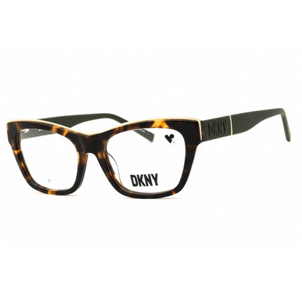 DKNY Unisex Eyeglasses - Cat Eye Soft Tokyo Tortoise Acetate Full Rim | DK5063 281 ,