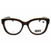 DKNY Unisex Eyeglasses - Round Whiskey Tortoise Acetate Full Rim Frame | DK5064 228 ,