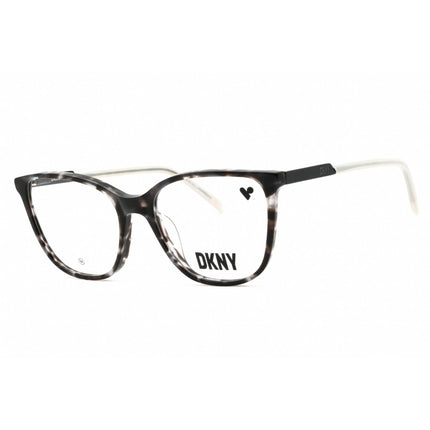 DKNY Unisex Eyeglasses - Cat Eye Black Tortoise Acetate Full Rim Frame | DK5066 010 ,