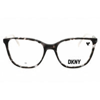 DKNY Unisex Eyeglasses - Cat Eye Black Tortoise Acetate Full Rim Frame | DK5066 010 ,