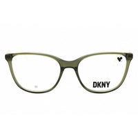 DKNY Unisex Eyeglasses - Cat Eye Crystal Pesto Acetate Full Rim Frame | DK5066 330 ,