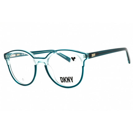 DKNY Unisex Eyeglasses - Round Shape Double Sage Acetate Full Rim Frame | DK5070 310 ,