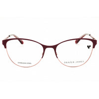 Draper James Unisex Eyeglasses - Cat Eye Shape Metal Full Rim Frame | DJ5040 604 ,