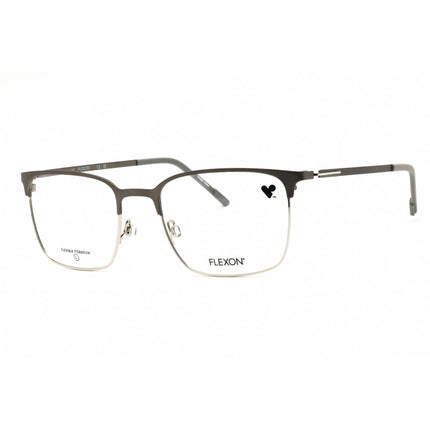 Flexon Unisex Eyeglasses - Rectangular Shape Metal Full Rim Frame | FLEXON E1140 072 ,