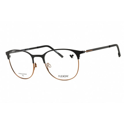 Flexon Unisex Eyeglasses - Round Shape Metal Full Rim Frame | FLEXON E1142 002 ,