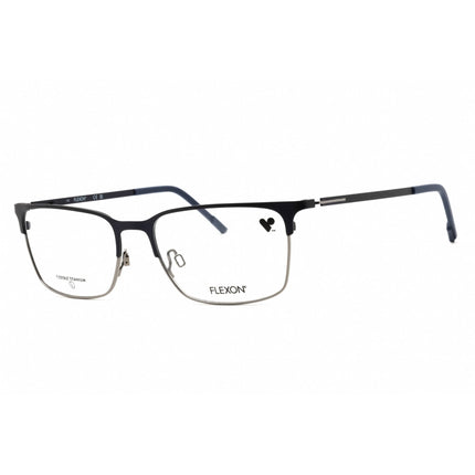 Flexon Unisex Eyeglasses - Rectangular Shape Metal Full Rim Frame | FLEXON E1147 410 ,