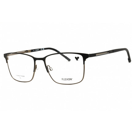 Flexon Unisex Eyeglasses - Rectangular Shape Metal Full Rim Frame | FLEXON E1160 002 ,