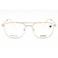 Flexon Unisex Eyeglasses - Aviator Shape Metal Full Rim Frame | FLEXON H6072N 710 ,