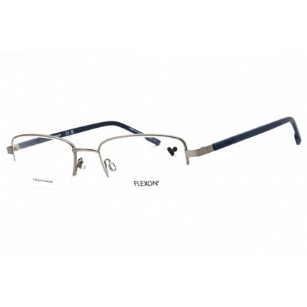 Flexon Unisex Eyeglasses - Rectangular Metal Half Rim Frame | FLEXON H6079N 074 ,