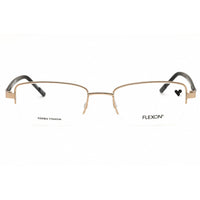 Flexon Unisex Eyeglasses - Rectangular Metal Half Rim Frame | FLEXON H6079N 204 ,