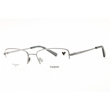 Flexon Unisex Eyeglasses - Rectangular Shape Metal Half Rim Frame | FLEXON W3043 038 ,