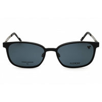 Flexon Unisex Eyeglasses - Rectangular Metal Full Rim Frame | FLX1008MAG-SET 002 ,