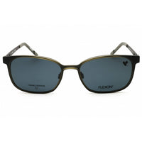 Flexon Unisex Eyeglasses - Rectangular Metal Full Rim Frame | FLX1008MAG-SET 033 ,