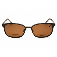 Flexon Unisex Eyeglasses - Rectangular Metal Full Rim Frame | FLX1008MAG-SET 208 ,
