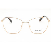 GANT Unisex Eyeglasses - Cat Eye Shape Pale Gold Metal Full Rim Frame | GA4111 032 ,