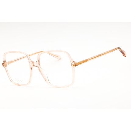 Gucci Unisex Eyeglasses - Acetate Nude Full Rim Oversized Shape Frame | GG1003O 006 ,