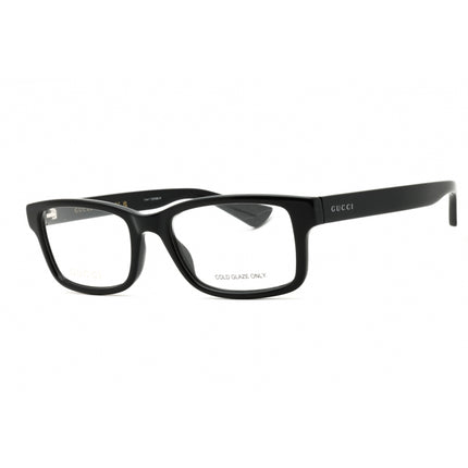 Gucci Unisex Eyeglasses - Injected Propionate Black Rectangular Frame | GG1717O 001 ,