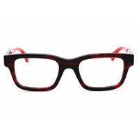 Gucci Unisex Eyeglasses - Acetate Havana Full Rim Rectangular Frame | GG1865O 003 ,