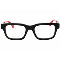 Gucci Unisex Eyeglasses - Acetate Black Full Rim Rectangular Shape Frame | GG1865O 001 ,
