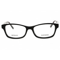 Guess Unisex Eyeglasses - Acetate Shiny Black Full Rim Rectangular Frame | GU2874 001 ,